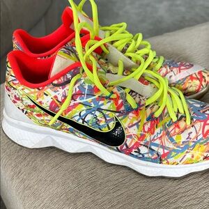 Nike Multicolor Kids Sneakers with Black Swoosh